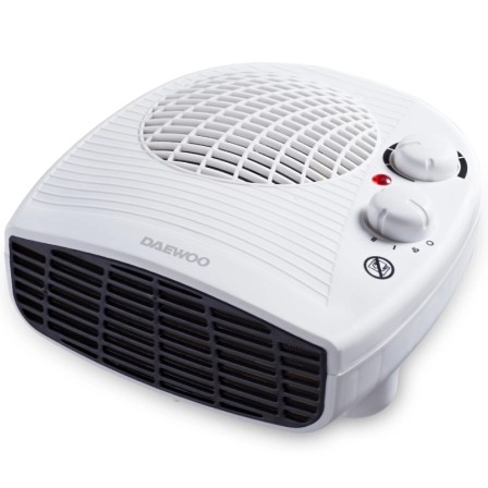 Calefactor termoventilador Daewoo DW9514, 2000W, termostato regulable