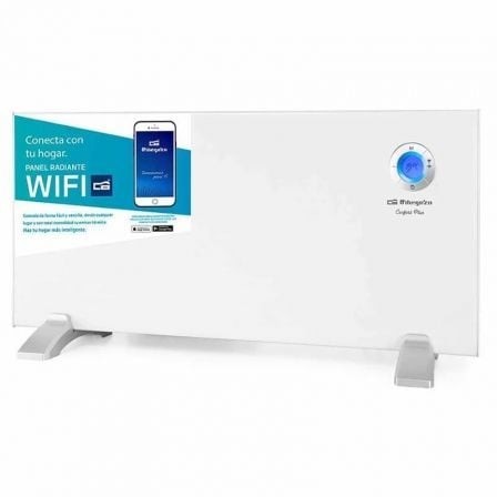 Panel calefactor radiante Orbegozo REW 1500, 1500W, WiFi