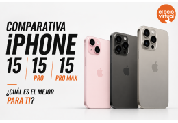 Comparativa iPhone 15, 15 Pro y 15 Pro Max: diferencias y cuál comprar | El Ocio Virtual