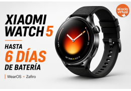 Xiaomi Watch 5: análisis completo, batería de 6 días, WearOS y cristal de zafiro | El Ocio Virtual