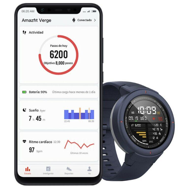 Xiaomi Amazfit Verge Gris oscuro - Imagen 6